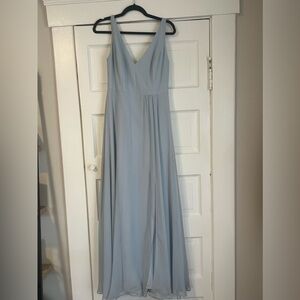 Bella Bridesmaids Baby Blue Bridesmaid/Formal Dress